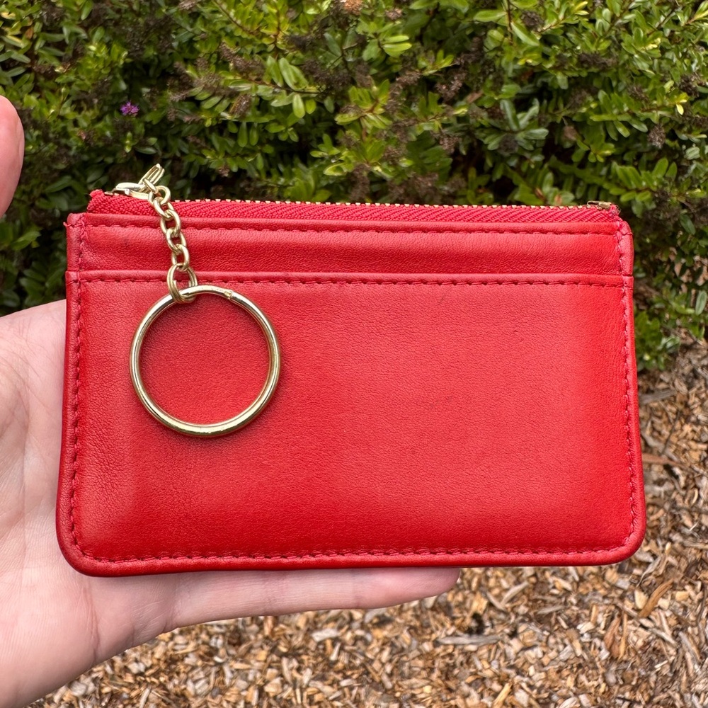 Vintage Coach Mini Skinny Case 6902 red